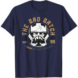 imageStar Wars The Bad Batch Wrecker A Squad Different by Design TShirtNavy Blue