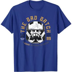 imageStar Wars The Bad Batch Wrecker A Squad Different by Design TShirtRoyal Blue
