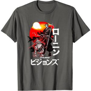 imageStar Wars Visions Samurai Poster TShirtAsphalt Grey