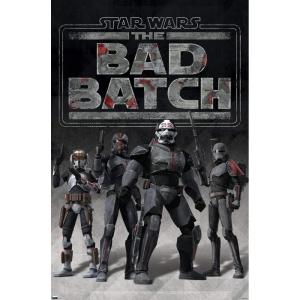 imageTrends International Star Wars The Bad Batch  Clone Force 99 Wall Poster 34L x 224W Premium Unframed VersionPremium Unframed Version