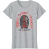 imageStar Wars The Bad Batch Hunter Heroic Clone Trooper TShirtHeather Grey