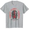imageStar Wars The Bad Batch Hunter Heroic Clone Trooper TShirtHeather Grey