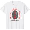 imageStar Wars The Bad Batch Hunter Heroic Clone Trooper TShirtWhite