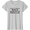 imageStar Wars The Bad Batch Logo TShirtSilver Grey