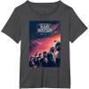imageStar Wars The Bad Batch Series Elite Clones Poster TShirtDark Heather Grey
