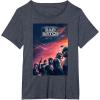 imageStar Wars The Bad Batch Series Elite Clones Poster TShirtHeather Blue