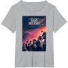 imageStar Wars The Bad Batch Series Elite Clones Poster TShirtHeather Grey