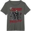 imageStar Wars The Bad Batch The Calvary Has Arrived TShirtAsphalt Grey