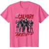 imageStar Wars The Bad Batch The Calvary Has Arrived TShirtPink Heather