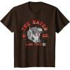imageStar Wars The Bad Batch ampamp Co Clone Force Tech Helmet TShirtBrown