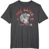 imageStar Wars The Bad Batch ampamp Co Clone Force Tech Helmet TShirtDark Heather Grey