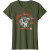 imageStar Wars The Bad Batch ampamp Co Clone Force Tech Helmet TShirtOlive Green