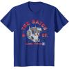 imageStar Wars The Bad Batch ampamp Co Clone Force Tech Helmet TShirtRoyal Blue