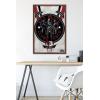 imageTrends International Star Wars The Bad Batch  Badge Wall Poster 34L x 224W Premium Unframed VersionMahogany Framed Version