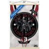 imageTrends International Star Wars The Bad Batch  Badge Wall Poster 34L x 224W Premium Unframed VersionPremium Print and Beechwood Hanger Bundle