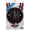 imageTrends International Star Wars The Bad Batch  Badge Wall Poster 34L x 224W Premium Unframed VersionPremium Print and White Hanger Bundle