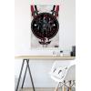 imageTrends International Star Wars The Bad Batch  Badge Wall Poster 34L x 224W Premium Unframed VersionPremium Print and White Hanger Bundle