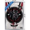 imageTrends International Star Wars The Bad Batch  Badge Wall Poster 34L x 224W Premium Unframed VersionSilver Framed Version