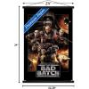 imageTrends International Star Wars The Bad Batch  One Sheet Wall Poster 34L x 224W Premium Unframed VersionPremium Print and Black Hanger Bundle