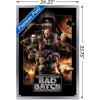 imageTrends International Star Wars The Bad Batch  One Sheet Wall Poster 34L x 224W Premium Unframed VersionSilver Framed Version