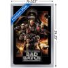 imageTrends International Star Wars The Bad Batch  One Sheet Wall Poster 34L x 224W Premium Unframed VersionSilver Framed Version
