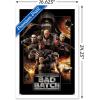 imageTrends International Star Wars The Bad Batch  One Sheet Wall Poster 34L x 224W Premium Unframed VersionWhite Framed Version