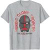 imageStar Wars The Bad Batch Hunter Heroic Clone Trooper TShirtHeather Grey