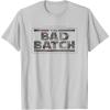 imageStar Wars The Bad Batch Logo TShirtSilver Grey