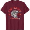 imageStar Wars The Bad Batch ampamp Co Clone Force Tech Helmet TShirtBurgundy