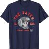 imageStar Wars The Bad Batch ampamp Co Clone Force Tech Helmet TShirtNavy Blue