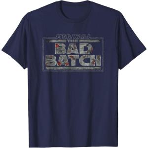 imageStar Wars The Bad Batch Logo TShirtNavy Blue