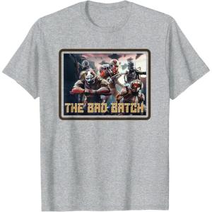 imageStar Wars The Bad Batch Ready for Battle TShirtHeather Grey