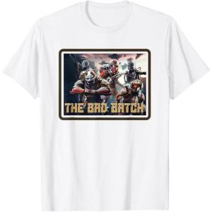 imageStar Wars The Bad Batch Ready for Battle TShirtWhite