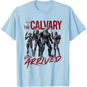 imageStar Wars The Bad Batch The Calvary Has Arrived TShirtBaby Blue