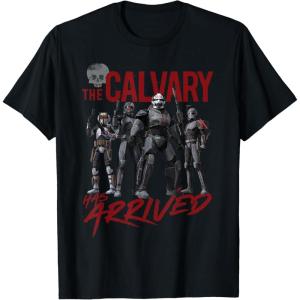 imageStar Wars The Bad Batch The Calvary Has Arrived TShirtBlack