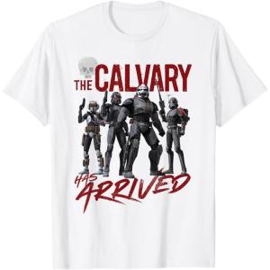 imageStar Wars The Bad Batch The Calvary Has Arrived TShirtWhite