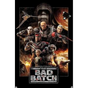 imageTrends International Star Wars The Bad Batch  One Sheet Wall Poster 34L x 224W Premium Unframed VersionPremium Unframed Version