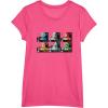 imageStar Wars The Bad Batch Faces Names and Quotes TShirtPink Heather