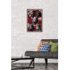 imageTrends International Star Wars The Bad BatchHelmets Wall Poster with Magnetic Frame 22375quot x 34quot Premium Print and Beechwood Hanger BundleBarnwood Framed Version