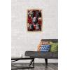 imageTrends International Star Wars The Bad BatchHelmets Wall Poster with Magnetic Frame 22375quot x 34quot Premium Print and Beechwood Hanger BundleGold Framed Version