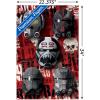 imageTrends International Star Wars The Bad BatchHelmets Wall Poster with Magnetic Frame 22375quot x 34quot Premium Print and Beechwood Hanger BundlePremium Poster  Clip Bundle
