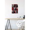 imageTrends International Star Wars The Bad BatchHelmets Wall Poster with Magnetic Frame 22375quot x 34quot Premium Print and Beechwood Hanger BundlePremium Poster  Mount Bundle