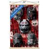 imageTrends International Star Wars The Bad BatchHelmets Wall Poster with Magnetic Frame 22375quot x 34quot Premium Print and Beechwood Hanger BundlePremium Print and Beechwood Hanger Bundle
