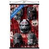 imageTrends International Star Wars The Bad BatchHelmets Wall Poster with Magnetic Frame 22375quot x 34quot Premium Print and Beechwood Hanger BundlePremium Print and Black Hanger Bundle