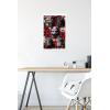 imageTrends International Star Wars The Bad BatchHelmets Wall Poster with Magnetic Frame 22375quot x 34quot Premium Print and Beechwood Hanger BundleWhite Framed Version