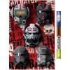 imageTrends International Star Wars The Bad BatchHelmets Wall Poster with Magnetic Frame 22375quot x 34quot Premium Print and Beechwood Hanger BundlePremium Poster  Clip Bundle