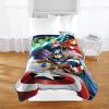 imageJay Franco Star Wars The Bad Batch Blanket  Measures 62 x 90 inches  Fade Resistant Super Soft Fleece Bedding Official Star Wars ProductAvengers Blue Circle