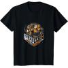 imageStar Wars The Bad Batch Group Shot Orange Logo TShirtBlack