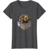 imageStar Wars The Bad Batch Group Shot Orange Logo TShirtDark Heather Grey