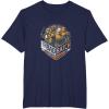 imageStar Wars The Bad Batch Group Shot Orange Logo TShirtNavy Blue